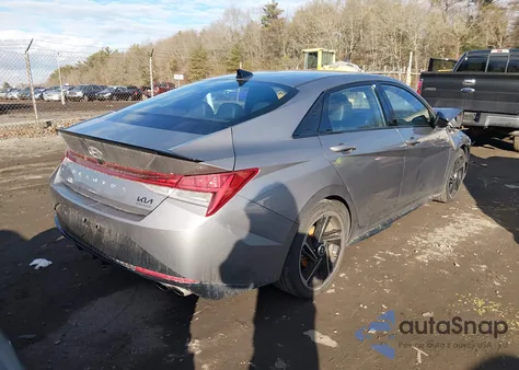 2023 Hyundai Elantra N Line from USA, damaged, VIN KMHLR4AF5PU415309